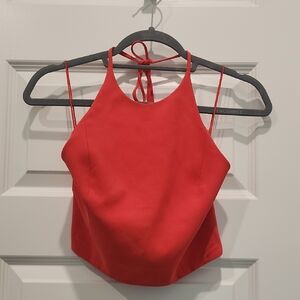Red Halter Top